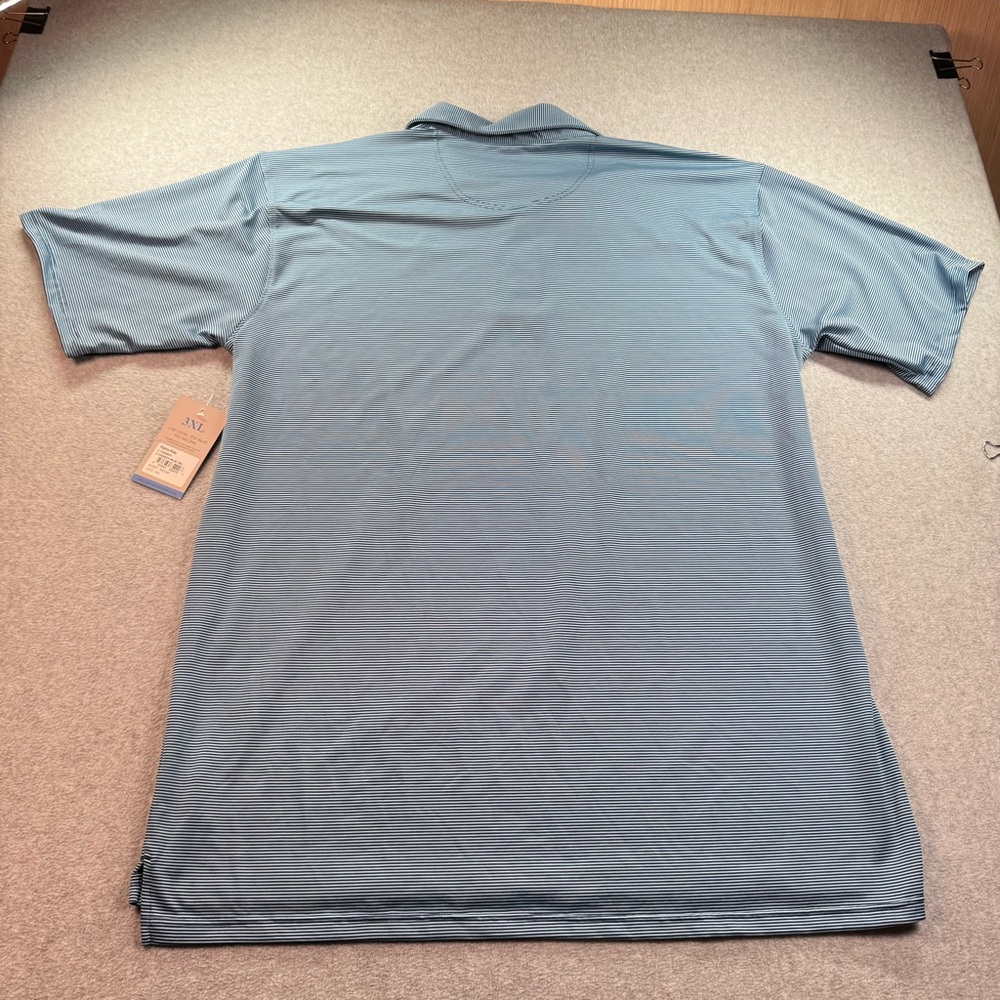 NWT Local Boy Outfitters Palms Polo Blue Striped Embroidered Logo 3XL - Picture 9 of 10
